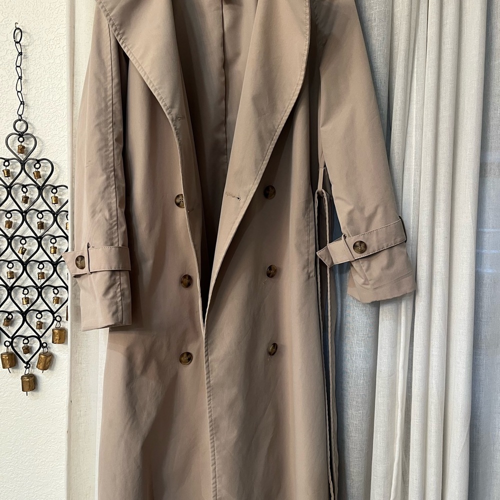 Classic Tan Trench Coat